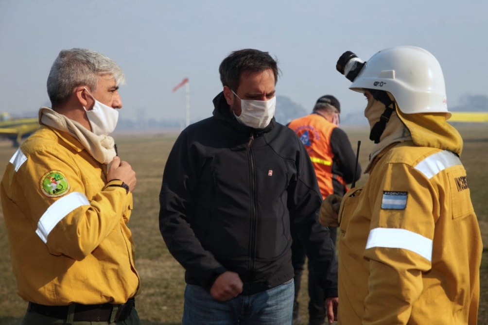 Denunciaron penalmente al  ministro Juan Cabandié por los incendios en Corrientes