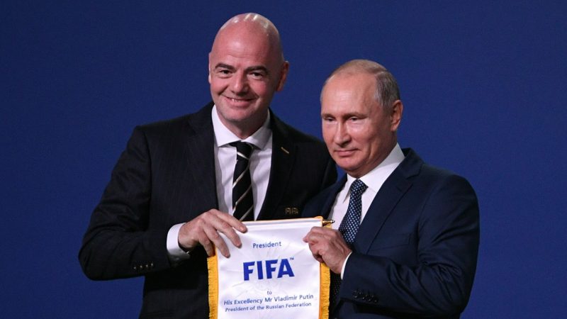 FIFA sancionó a Rusia: sin futbol internacional, sin competiciones, bandera, himno ni nombre