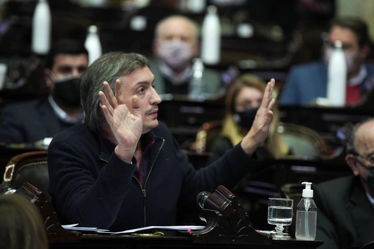 Máximo Kirchner renuncia a la presidencia del Bloque del Frente de Todos en Diputados