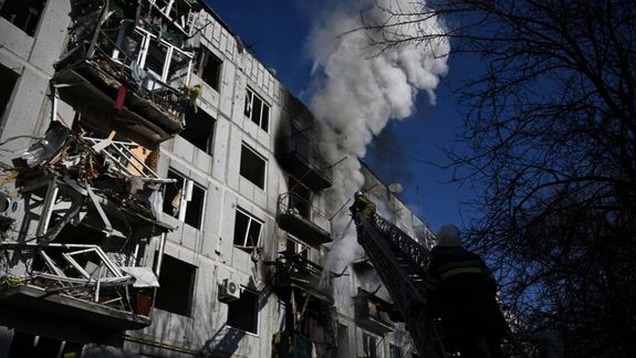 Ucrania y Rusia: las primeras imágenes de los ataques rusos en territorio ucraniano