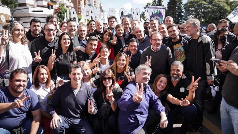 24 de Marzo: Quiénes marcharon con Máximo Kirchner y La Cámpora hacia Plaza de Mayo