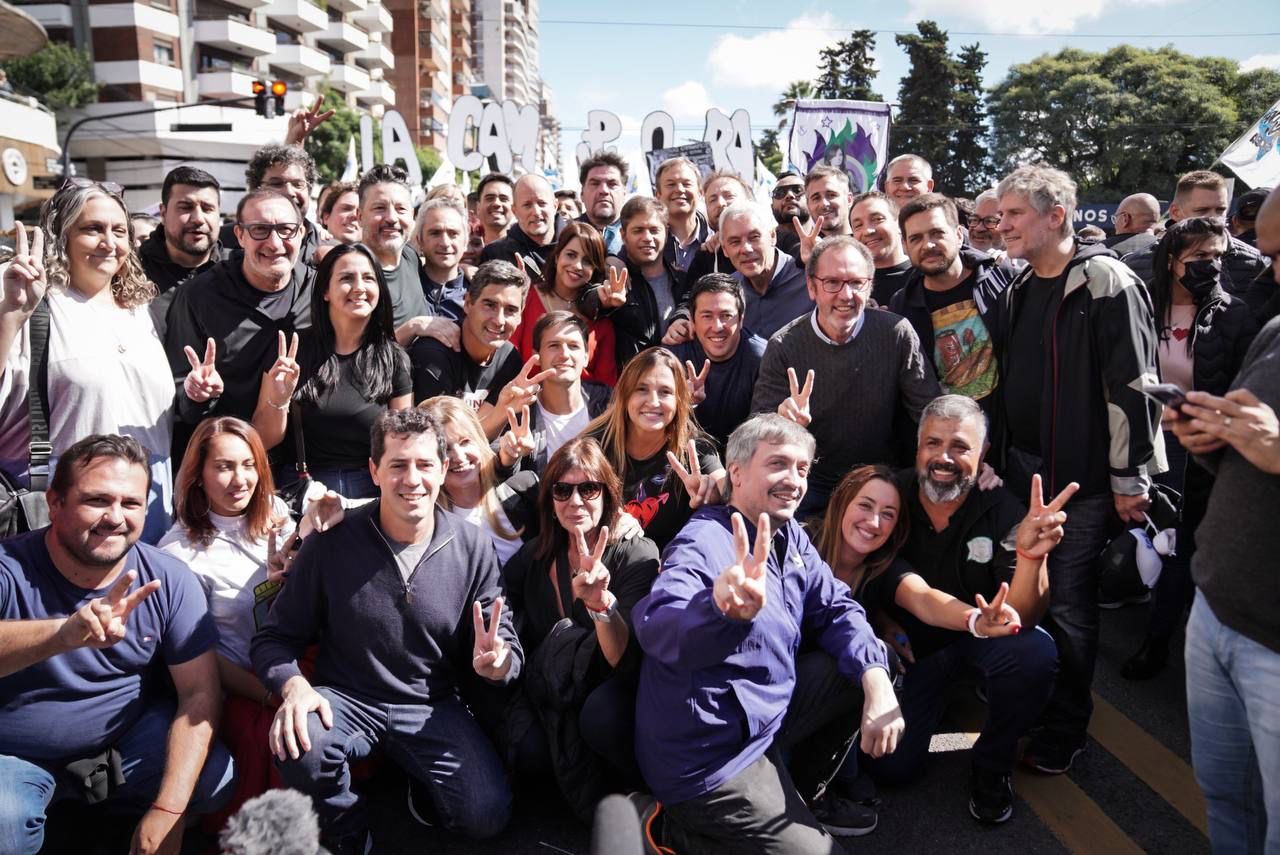 24 de Marzo: Quiénes marcharon con Máximo Kirchner y La Cámpora hacia Plaza de Mayo