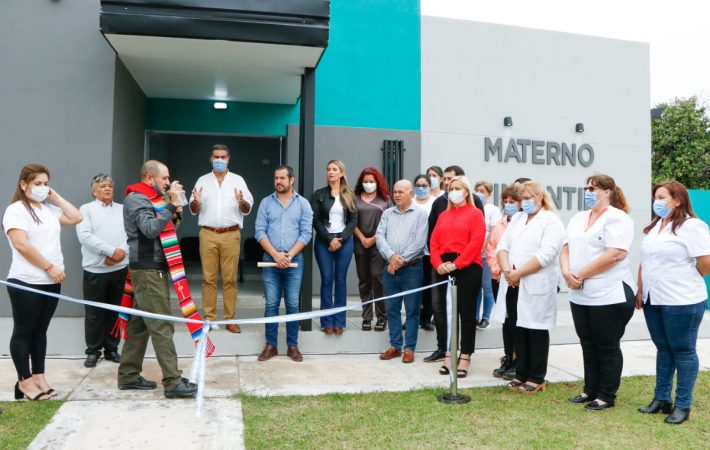 Capitanich habilitó el nuevo sector materno-infantil del Hospital Dr. José Arce en Las Garcitas