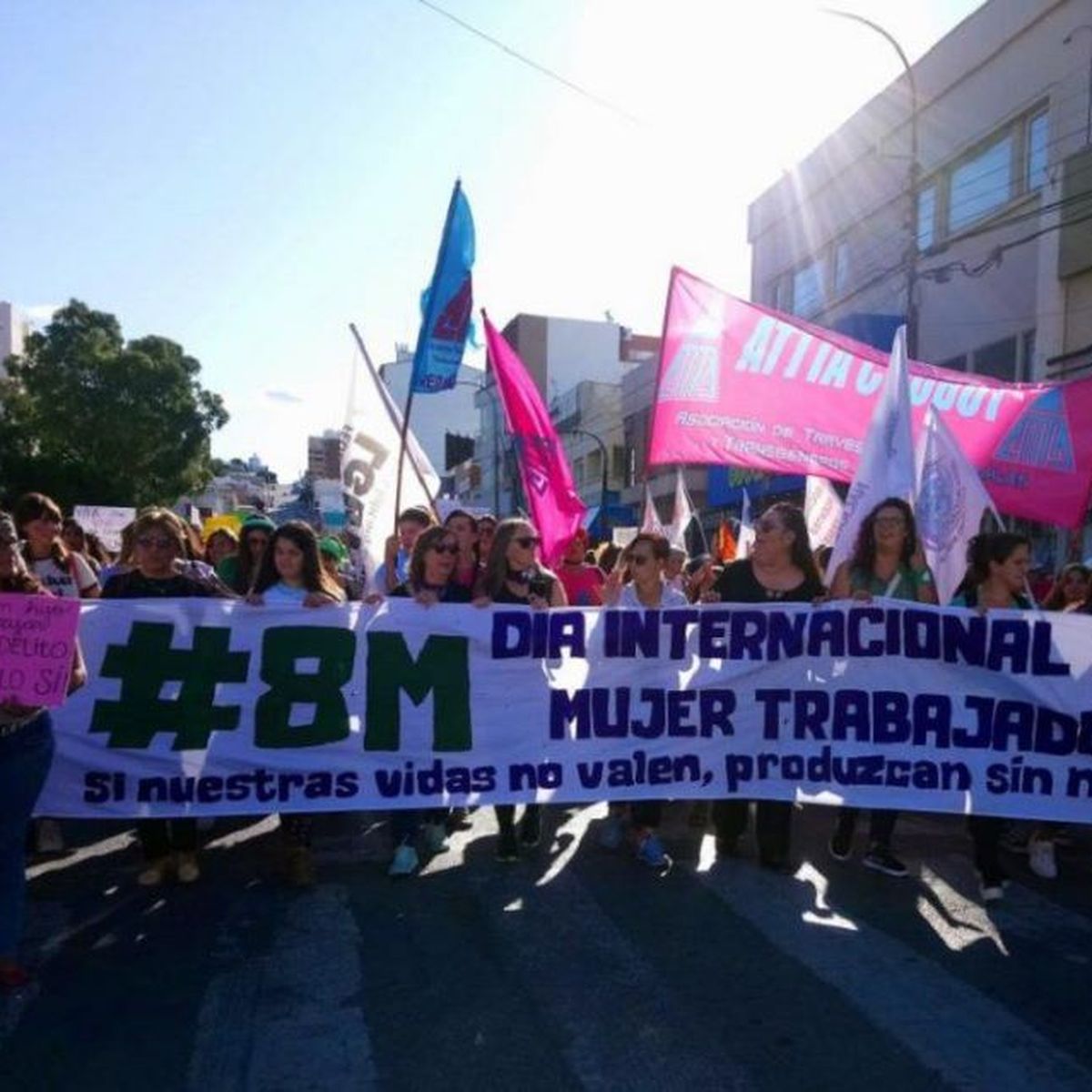 Asi será el recorrido de la marcha de esta martes por el 8M