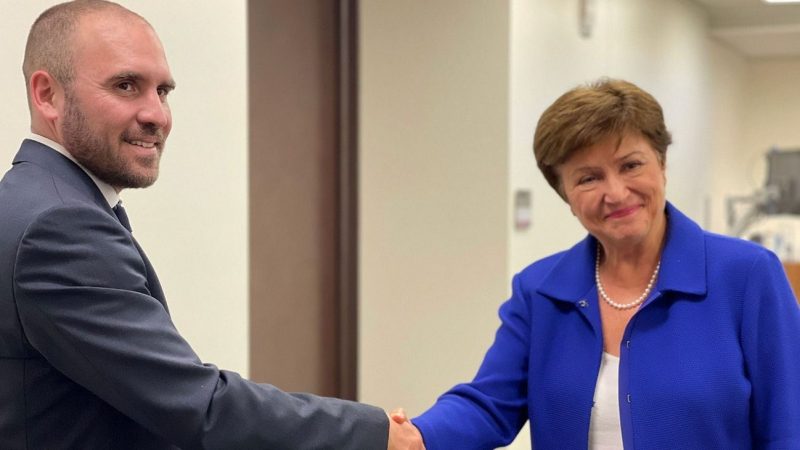Martín Guzmán se reunió con la titular del FMI Kristalina Georgieva: «Las metas fiscales no se van a cambiar»