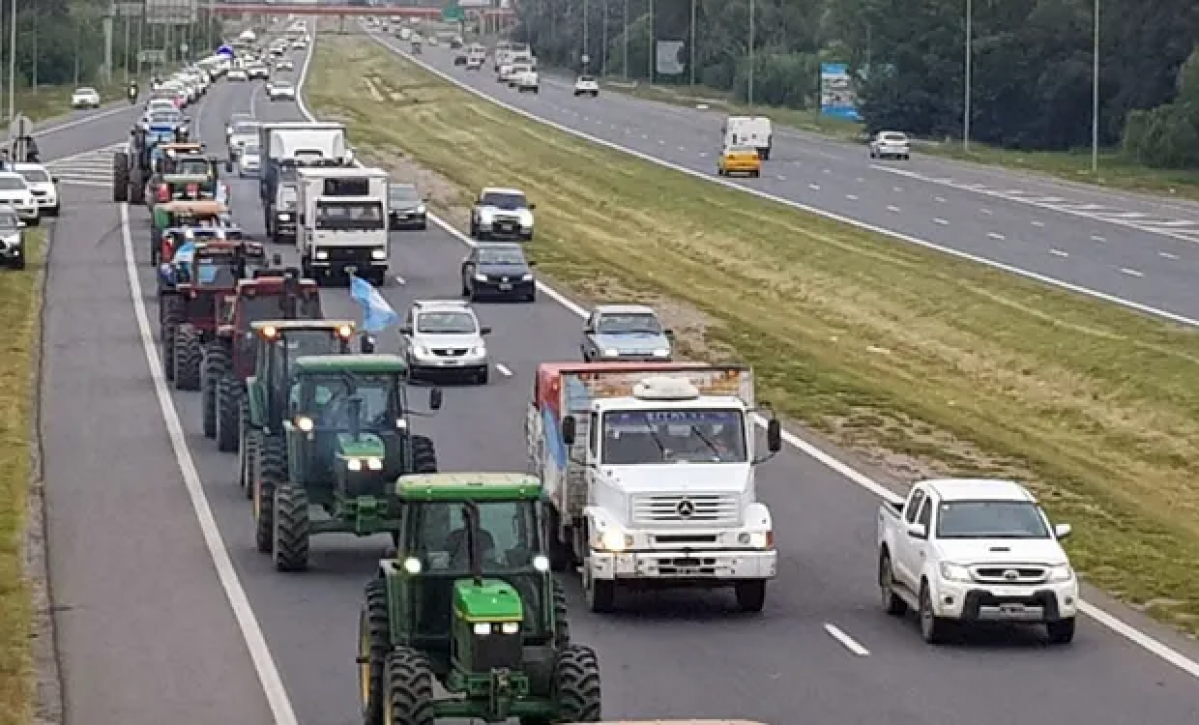 23A | Así será el recorrido del «Tractorazo» del campo en la Ciudad de Buenos Aires