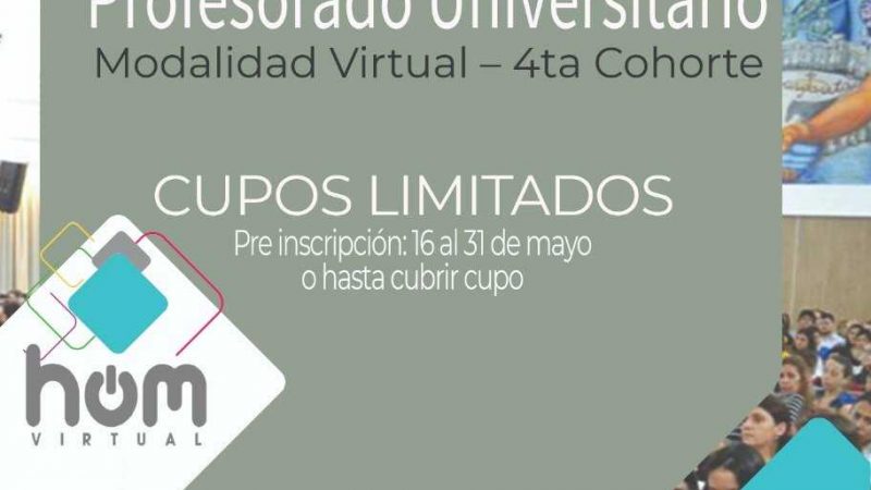 Se abrió la inscripción para el profesorado universitario de la UNNE en modalidad virtual
