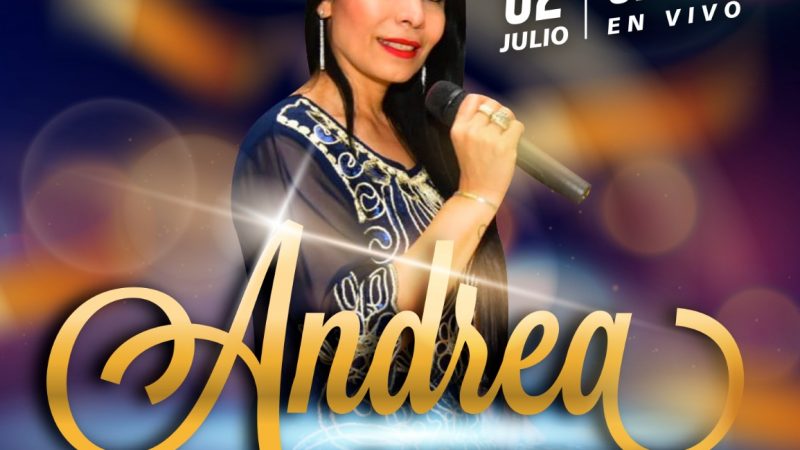 Este viernes y sábado, en Charata y en el Casino – Hipódromo de Corrientes, se presenta «Andrea Sandoval en Concierto»