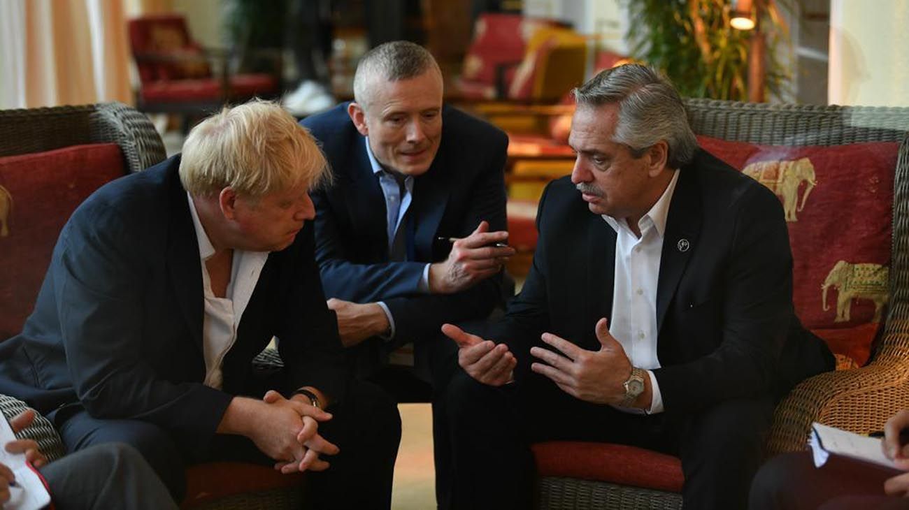 Alberto Fernández y Boris Johnson, cumbre en los Alpes Bávaros marcada por la cuestión Malvinas