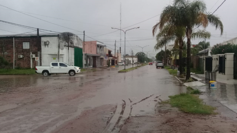 Alerta meteorológica por tormentas y lluvias fuertes para gran parte del Chaco