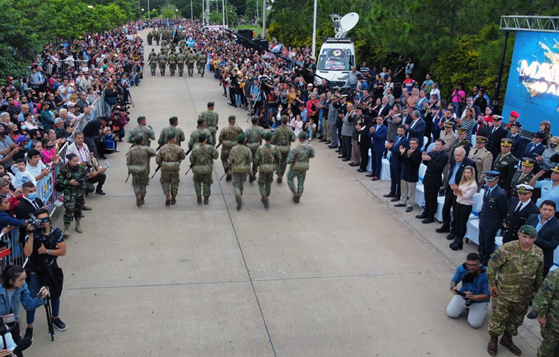 En La Clotilde, el gobernador Capitanich encabezará este lunes el acto por el Día de la Bandera