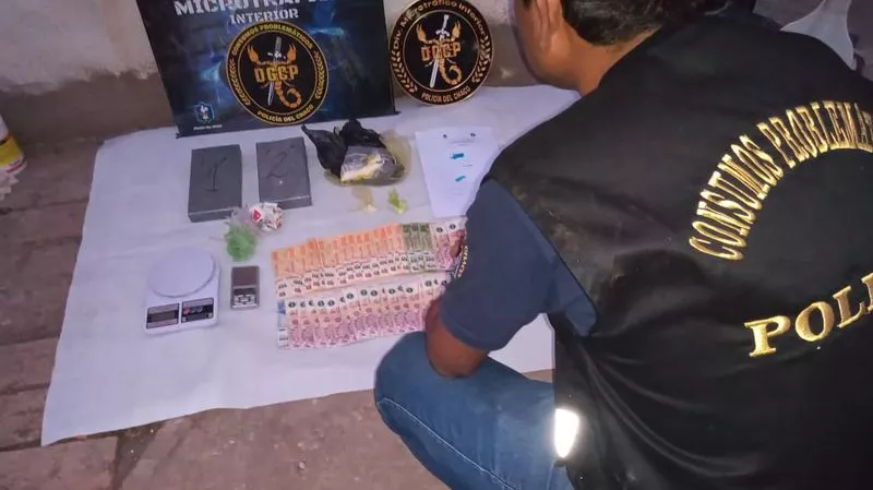 Secuestran dos kilos de cocaína en un búnker narco en Saenz Peña