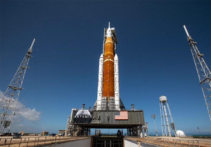 NASA pospuso en lanzamiento del Artemis I por un «sangrado del motor»