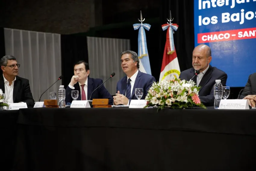 Bajos Submeridionales: acuerdo para ejecutar obras por más de $30 mil millones de pesos