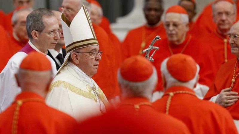 El papa Francisco marca el futuro de la Iglesia con la investidura de 20 cardenales