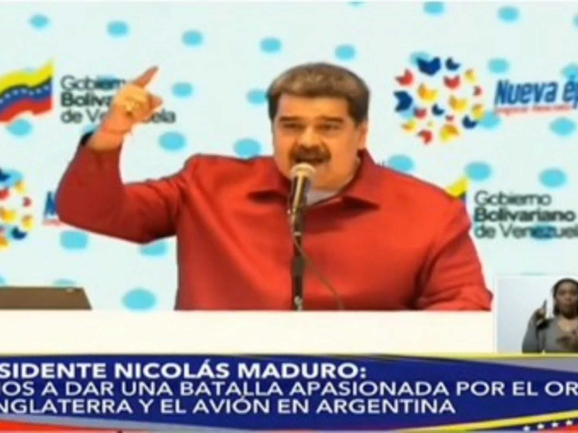 El enojo y los gritos de Maduro al pedir ayuda «a la Argentina peronista» para «rescatar» el avión venezolano retenido