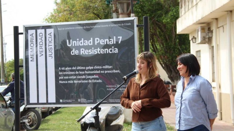 Señalizan a la U.7 como ex- Centro de Detencion Clandestina durante la dictadura militar