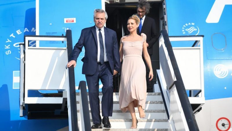 Alberto Fernández llegó a New York para hablar en las Naciones Unidas, negociar con Georgieva y tratar la crisis global junto a Macron y Sánchez