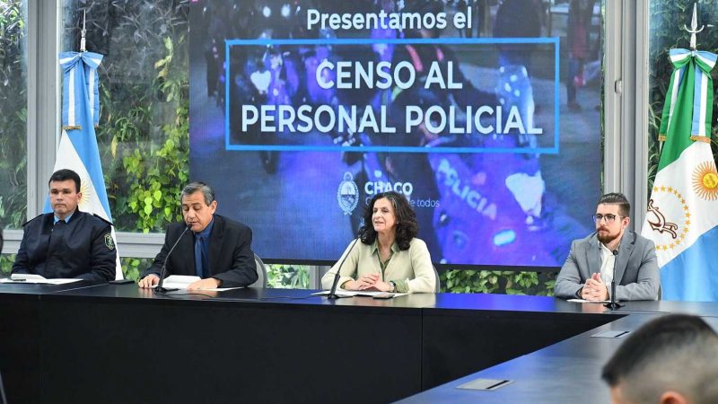 El Gobierno lanzó el Censo Policial 2022