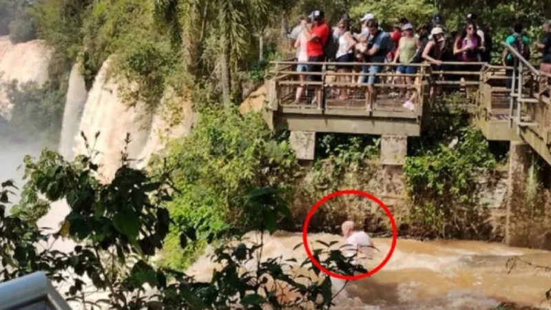 Encontraron el cuerpo del turista que cayó en las Cataratas del Iguazú