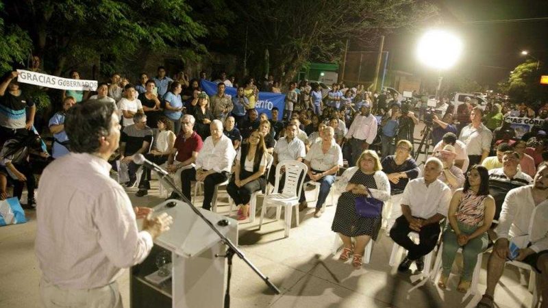 Capitanich llega adelante varias inauguraciones en Los Frentones y en Pampa del Infierno