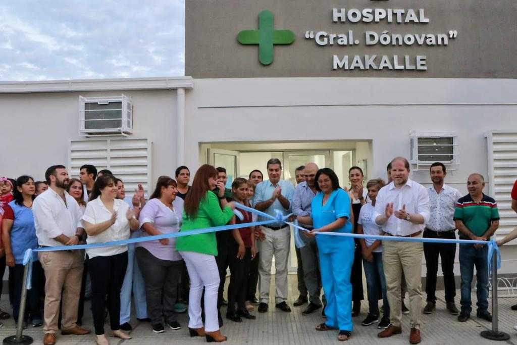 Makalle: Capitanich inauguró la refacción y ampliación del hospital “General Dónovan