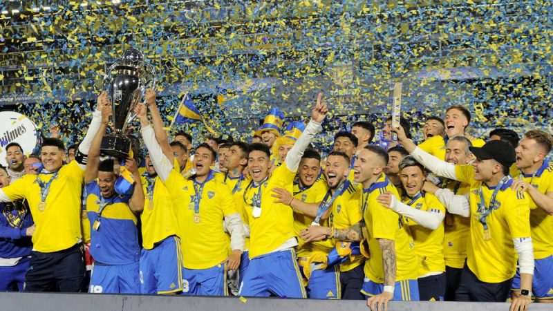 Boca empato con Independiente y es campeón de la Liga Profesional