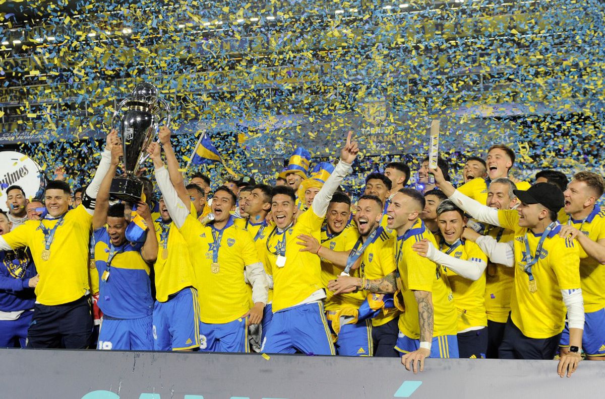 Boca empato con Independiente y es campeón de la Liga Profesional