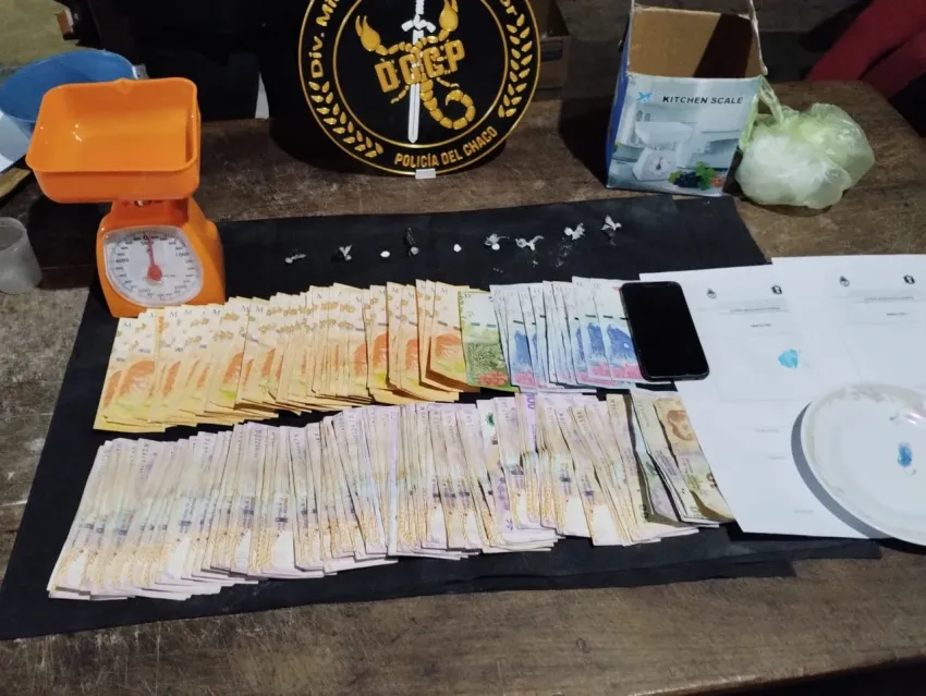 Avia Terai: Detienen a mujer con cocaina y más de $ 100.000 en su poder