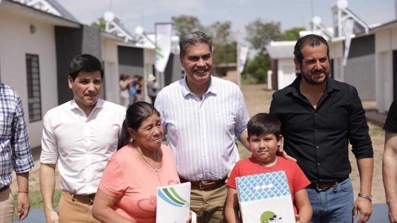 El gobierno entregó 20 nuevas viviendas en Las Garcitas