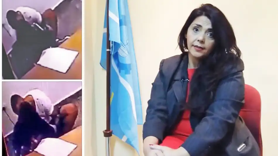 Defensa de la jueza que fue filmada besandosé  con un preso: “Solo me senté en el piso unos minutos, nada más”