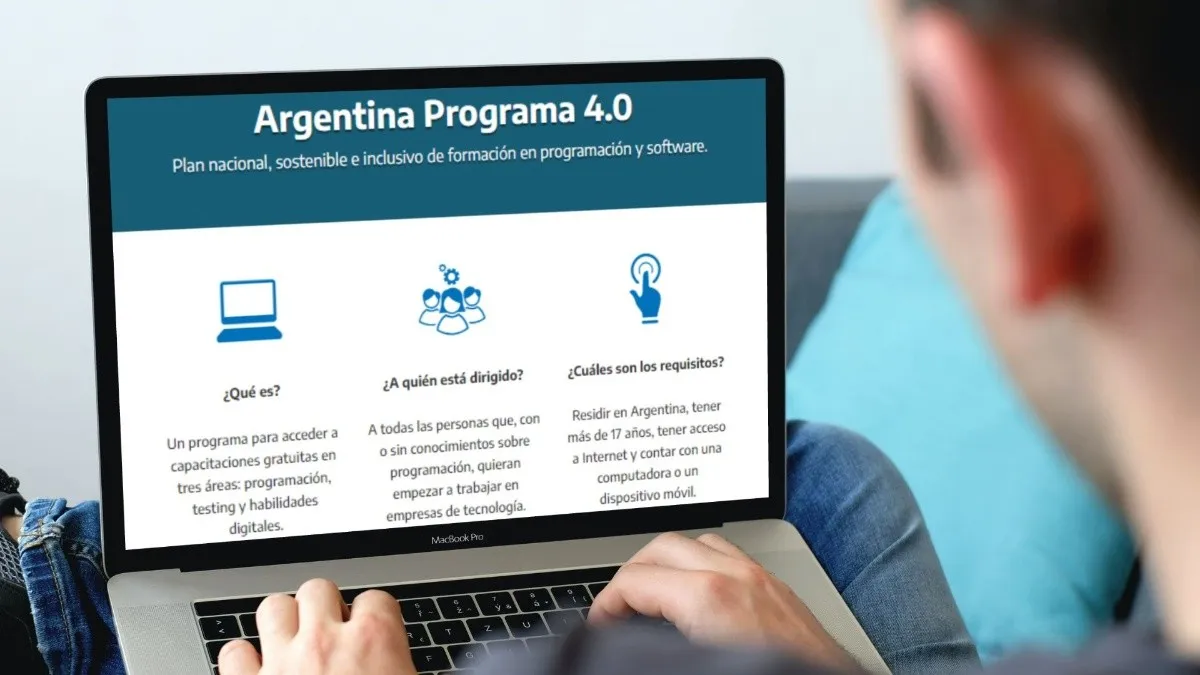 Argentina Programa 4.0 abre su  inscripción para futuros programadores