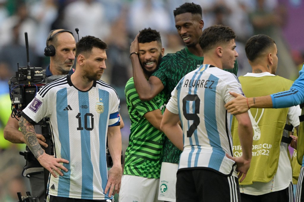 Tristeza: Histórica derrota de la Selección Argentina 1-2 ante Arabia Saudita en el arranque del Mundial de Qatar 2022