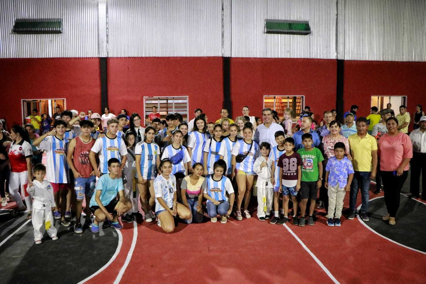 Colonia Elisa: Inauguran el nuevo microestadio del Club Deportivo Municipal