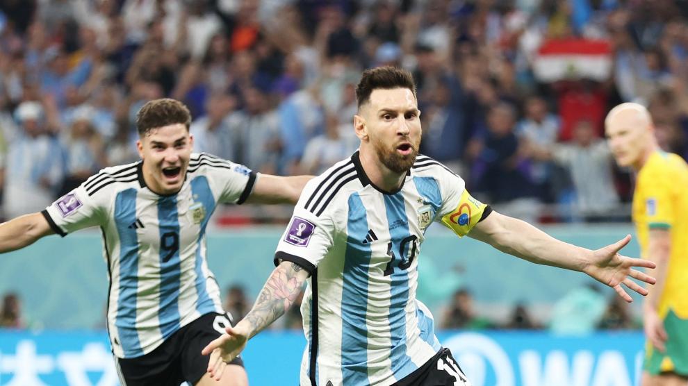 Qatar 2022: Con goles de Messi y Julián Álvarez, Argentina superó 2-1 a Australia y jugará cuartos de final contra Países Bajos