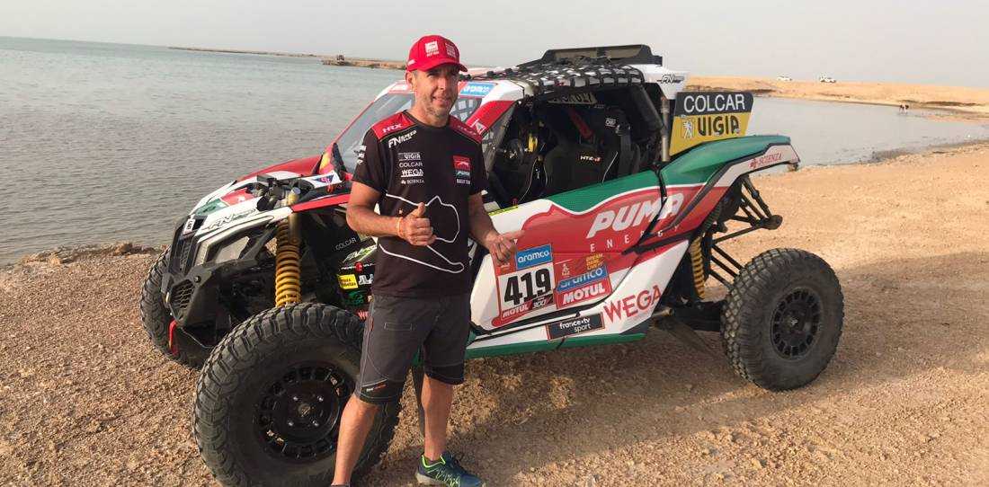 A horas de la largada del Dakar: el Pato Silva estrena su potente ultraliviano con el número 419