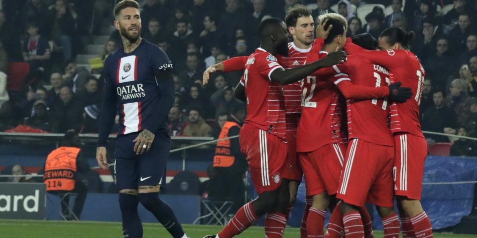 Bayern Múnich le ganó al PSG en Paris y le complica la serie en la Champions League