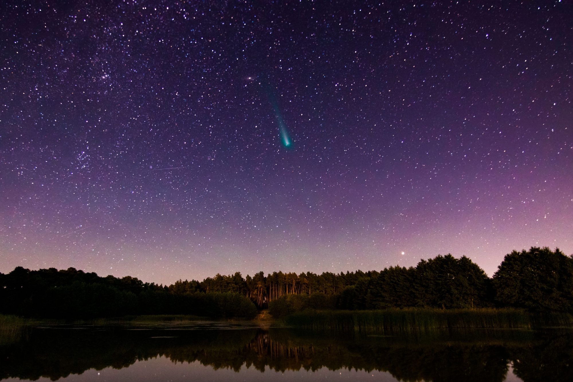 Ya se puede ver el cometa verde desde Argentina