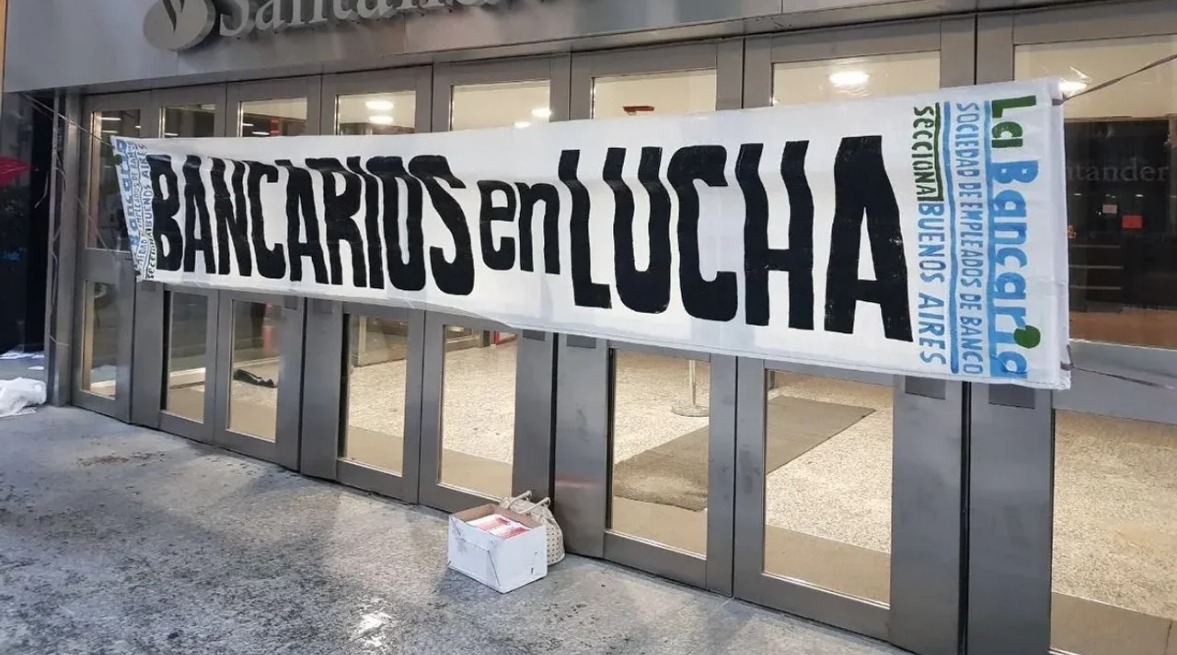 Bancarios ratificaron el Paro Nacional para este jueves