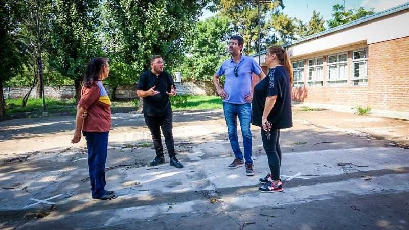 Mejoraran la insfraestructura edilicia de Escuelas en Saenz Peña antes del comienzo de clases