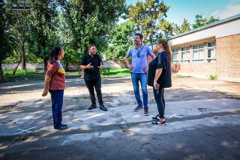 Mejoraran la insfraestructura edilicia de Escuelas en Saenz Peña antes del comienzo de clases