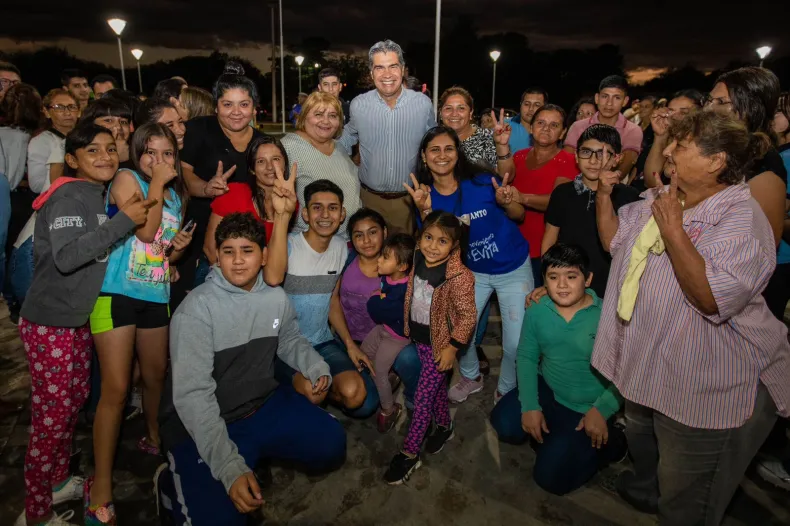 Capitanich inauguró el flamante edificio del Registro Civil y refacciones integrales a la plaza de Río Muerto