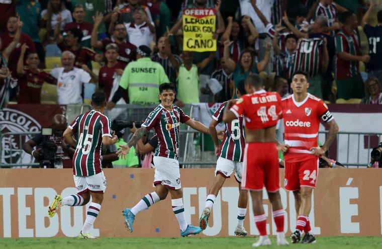 Libertadores: Fluminense aplastó a River en el Maracaná y lo goleó 5 a 1