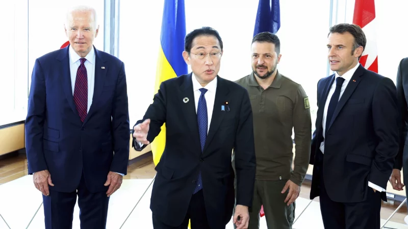 Triunfo simbólico de Volodímir Zelenski: Coronó la Cumbre del G7 en Hiroshima