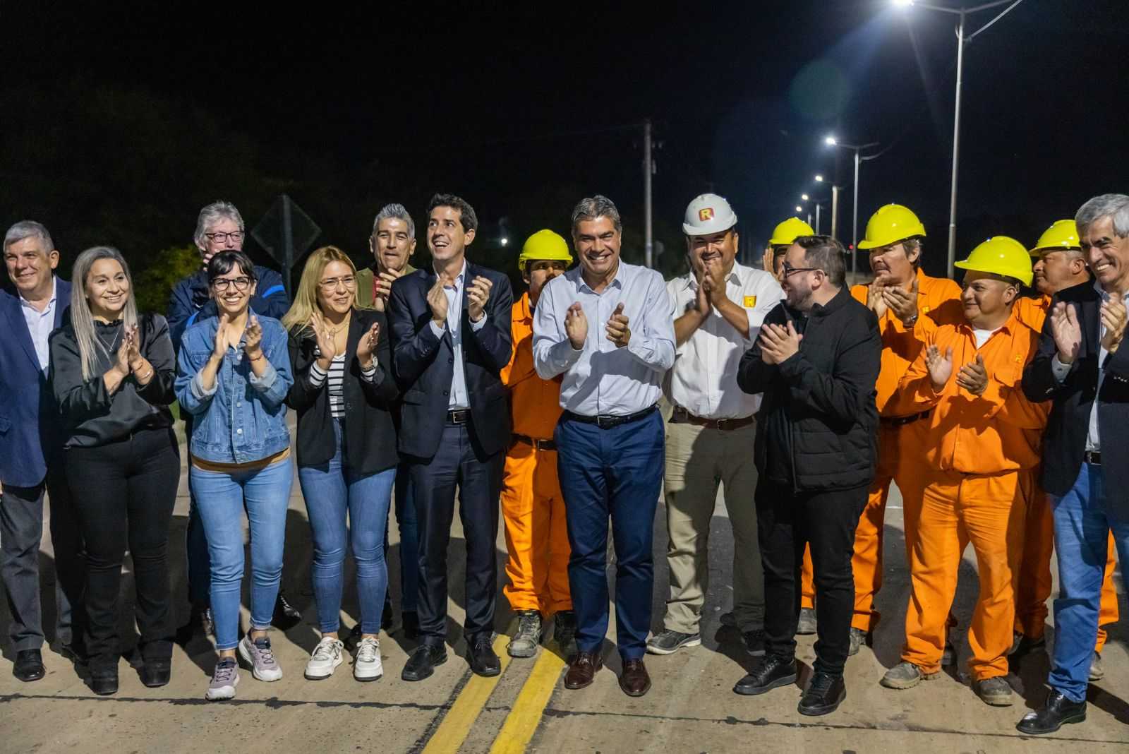 Capitanich junto al Ministro Wado de Pedro, inauguraron el nuevo sistema de accesos al Puerto de Barranqueras