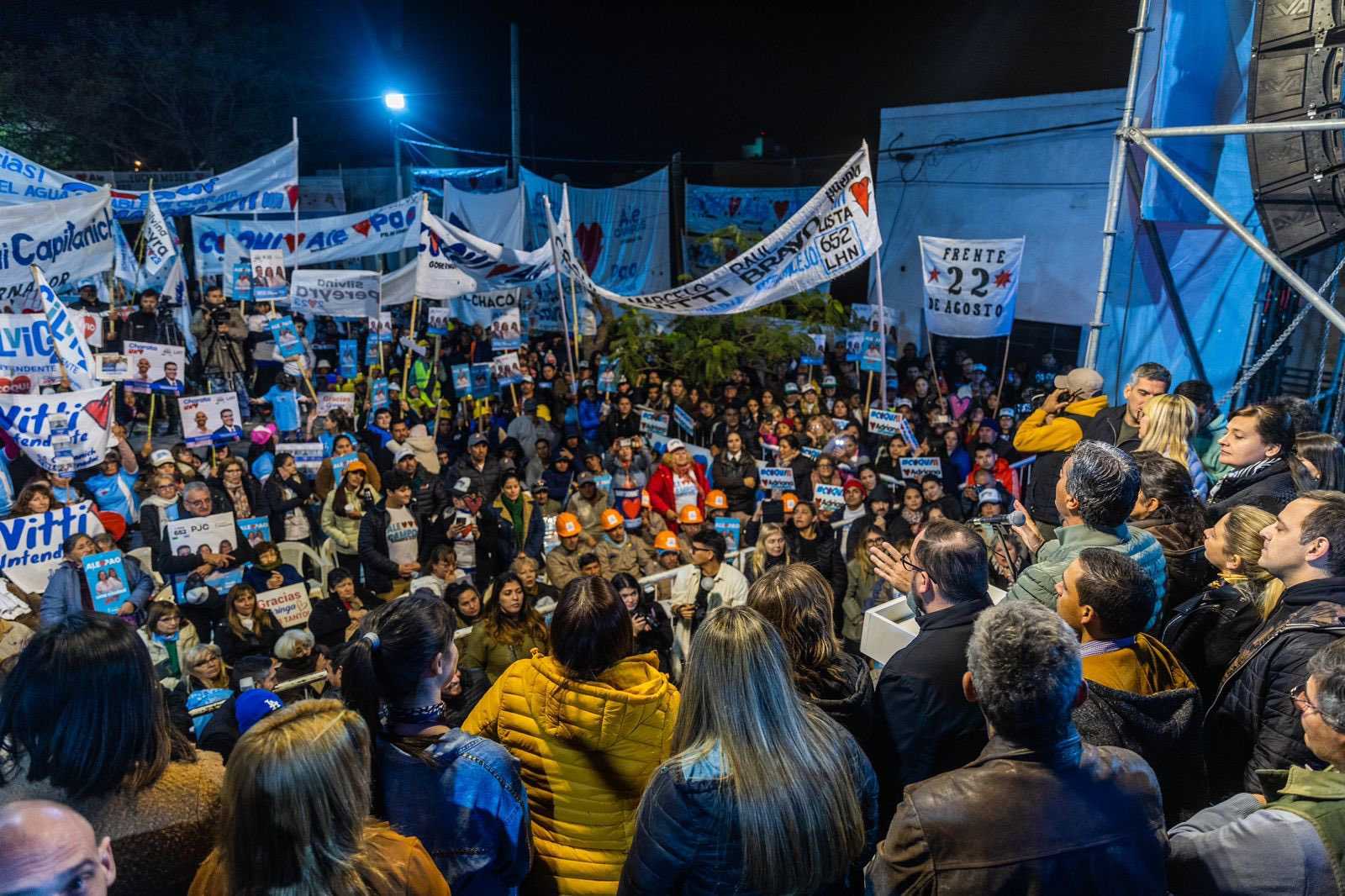 Cierre de Campaña del Frente de Todos en Charata y Las Breñas: «Hacemos, hicimos y seguiremos haciendo»