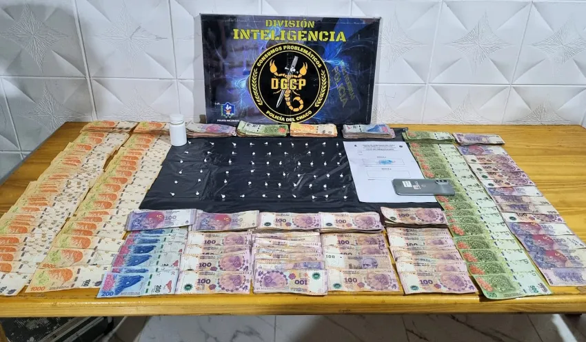 Fontana: secuestraron más 100 dosis de cocaína y más de 250 mil pesos en efectivo