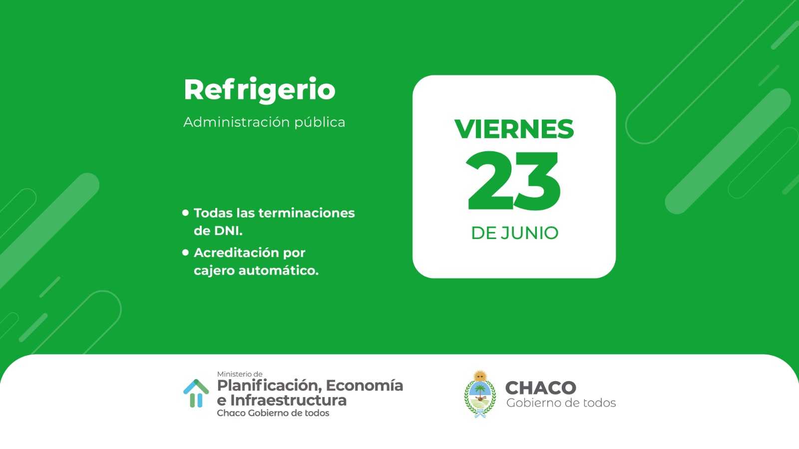 Con un nuevo aumento, este viernes se paga el refrigerio a los trabajadores estatales