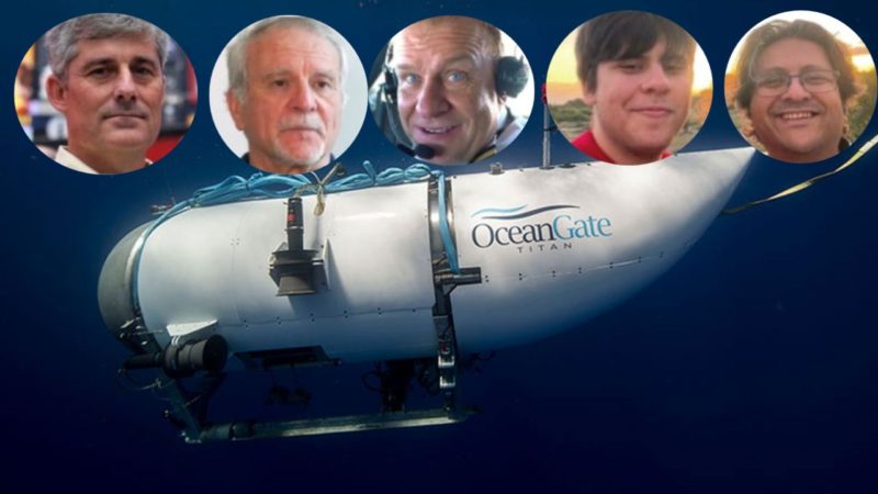 La empresa dueña del submarino Titan confirmó que los cinco pasajeros están muertos