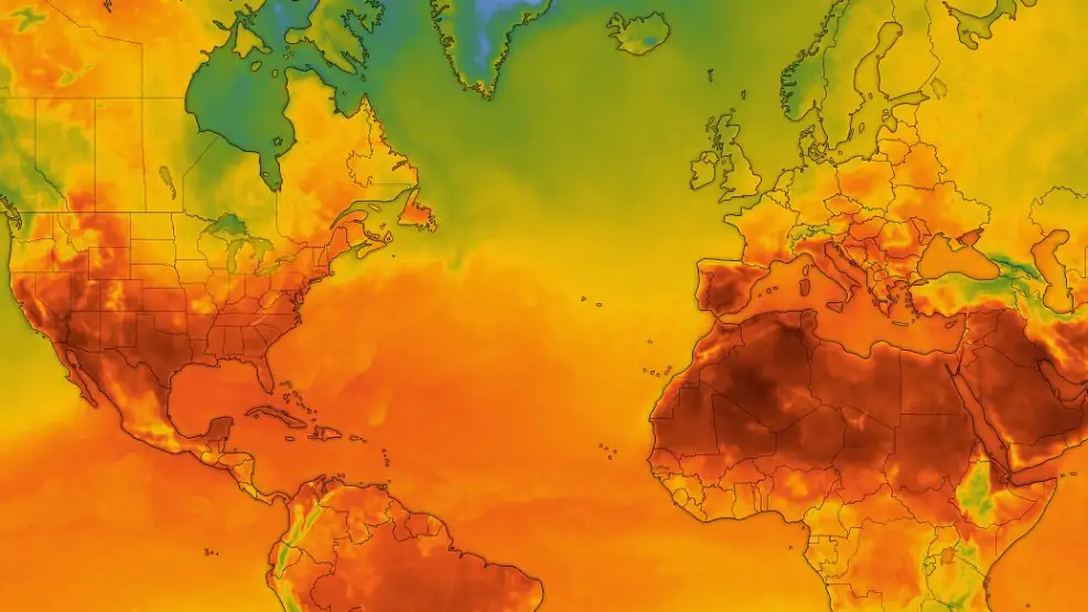 El Hemisferio Norte arde con una ola de calor extremo: China registró la temperatura récord de 52,2 grados
